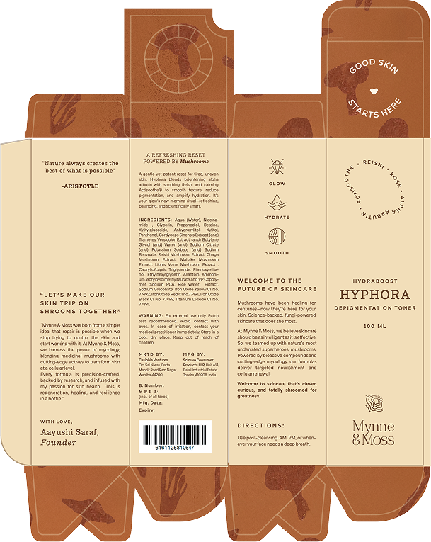 Hyphora secondary packaging dieline